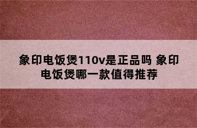 象印电饭煲110v是正品吗 象印电饭煲哪一款值得推荐